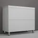 Тумба под раковину напольная Style Line Манхэттен ЛС-00002368 100 см белый матовый