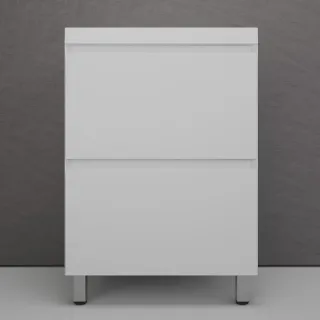 Тумба под раковину напольная Style Line Манхэттен ЛС-00002377 60 см белый матовый