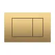 Кнопка смыва Boheme 650/2-MG золото матовое
