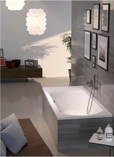 Акриловая ванна Riho Lima B052001005 180х80см сифон расположен справа белый