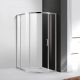 Душевой уголок Cezares MOLVENO-R-22-100+30-P-Cr