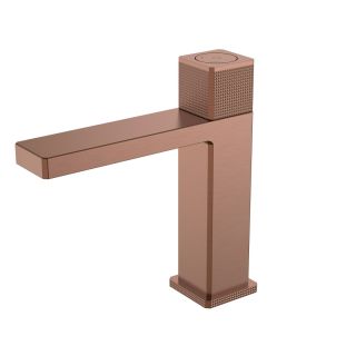 Смеситель для раковины Boheme Quad 159-BRB автоматический брашированная бронза