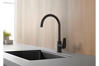 Смеситель для кухни Aquatek Бетта AQ1182MB черный