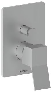 Встраиваемый смеситель для ванны и душа Bossini Aki Z00740.094 брашированный ниикель