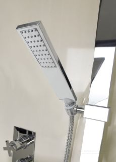 Душевая лейка Bossini Flat One B00270.073 чёрный матовый