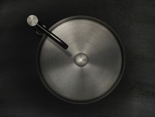 Смеситель для раковины Gessi Flessa 54006.707 чёрный брашированный