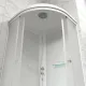 Душевая кабина Triton Вельвет Щ0000065753 90x90 см профиль белый стекло матовое