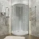 Душевая кабина Triton Стандарт-Мозаика Щ0000061828 100x100 см профиль белый стекло мозаика