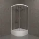 Душевой уголок Triton Ультра Щ0000061788 100x100 см профиль белый стекло прозрачное