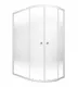 Душевой уголок Triton Коралл-Лайт Щ0000068953 120x80 см профиль белый стекло градиент