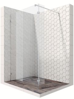 Душевая перегородка Ambassador Walk-in 15031107 110см хром/прозрачное