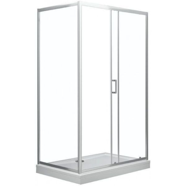 Душевая дверь Aquanet SD-1000A 273604 100 см профиль хром стекло прозрачное