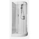 Душевая кабина Aquanet Passion EVO 281965 R 100x100 см профиль белый стекло прозрачное