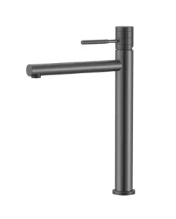 Смеситель для раковины Gid Edessa SS070GMD вороненая сталь