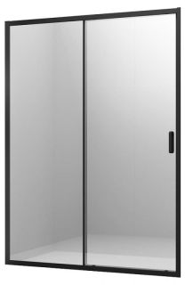 Душевая дверь Ambassador Forsa 17021218AB 120см чёрный/прозрачное