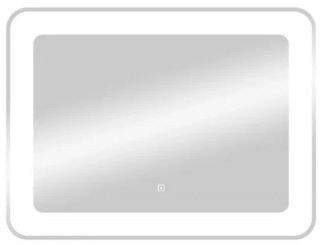 Зеркало с подсветкой Continent Velvette ЗЛП225 с сенсорным выключателем 80см