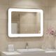 Зеркало с подсветкой Continent Velvette ЗЛП1148 с сенсорным выключателем 80см