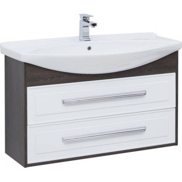 Тумба под раковину Aquanet Остин 201731 105 см белый/дуб кантербери
