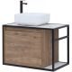 Тумба под раковину Aquanet Nova Lite Loft 261658 L 75 см дуб рустикальный