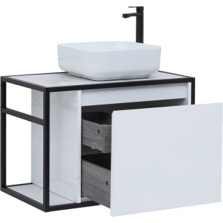 Тумба под раковину Aquanet Nova Lite Loft 261649 R 75 см белый