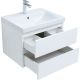 Тумба под раковину Aquanet Беркли 302349 60 см белый глянец