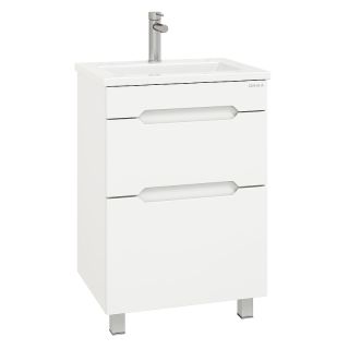 Тумба под раковину напольная Onika Айленд 105039 50 см белый