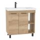 Тумба под раковину напольная Onika Легран 108063 80 см дуб галифакс