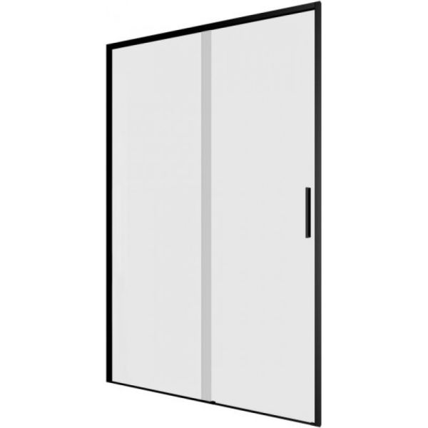 Душевая дверь Aquanet Pleasure Evo AE65-N120-BT 312537 120 см профиль чёрный стекло прозрачное