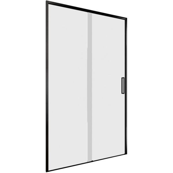 Душевая дверь Aquanet Pleasure Evo AE65-N110-BT 312535 110 см профиль чёрный стекло прозрачное