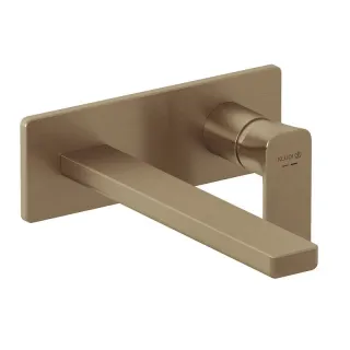 Смеситель для раковины Kludi Renon 42245N175 брашированная бронза
