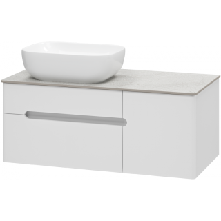 Подвесная тумба под раковину Misty Роял 100 см П-Роя-01100-011П2Я белый