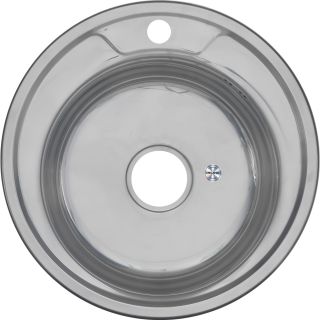 Мойка 490 Melana 0,8/180 хром с сифоном (002/2 *15)