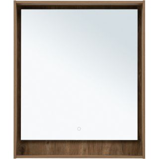 Зеркало с подсветкой Aquanet Милан 336399 70 см дуб рустикальный