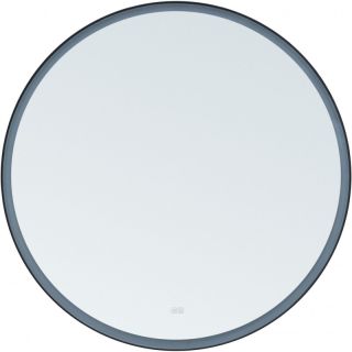 Зеркало с подсветкой Aquanet Тренд 316694 70 см чёрный