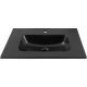 Раковина Aquanet Flat 329254 70 см чёрный матовый