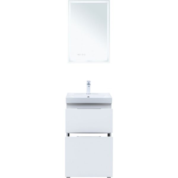 Тумба под раковину Aquanet Алвита New 344131 50 см белый матовый
