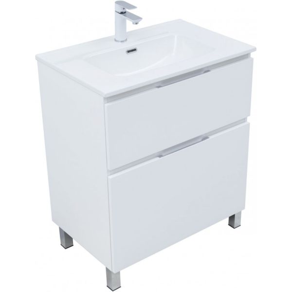 Тумба под раковину Aquanet Алвита New 344133 60 см белый матовый