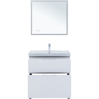 Тумба под раковину Aquanet Алвита New 344134 80 см белый матовый