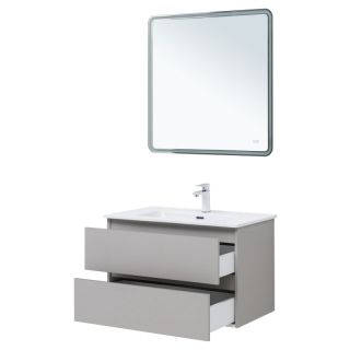 Тумба под раковину Aquanet Вега 2.0 337943 80 см бежевый