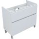 Тумба под раковину Aquanet Вега 344124 90 см белый глянец