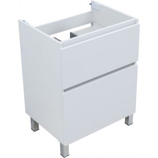 Тумба под раковину Aquanet Вега 344121 60 см белый глянец