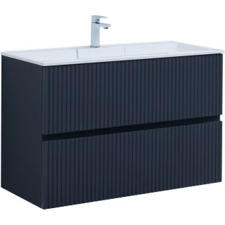 Тумба под раковину Aquanet Джейн 313304 100 см маренго