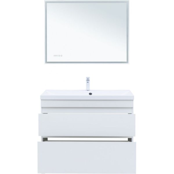 Тумба под раковину Aquanet Нота New 344150 100 см белый