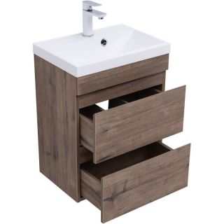 Тумба под раковину Aquanet Нота New 334190 50 см дуб веллингтон табак