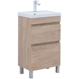Тумба под раковину Aquanet Нота New 344137 50 см дуб светлый