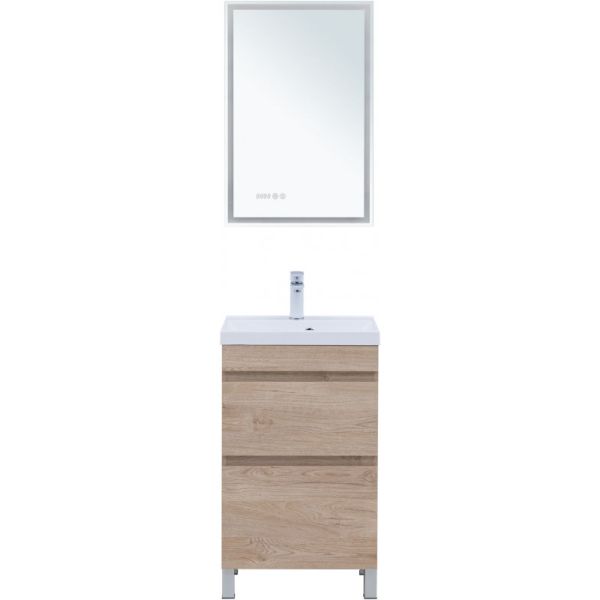 Тумба под раковину Aquanet Нота New 344137 50 см дуб светлый