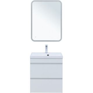 Тумба под раковину Aquanet Нота New 335417 60 см белый глянец