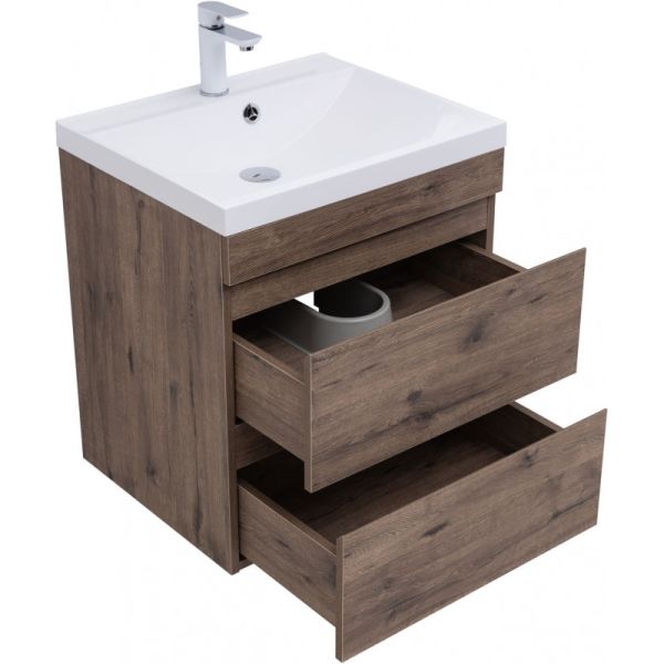 Тумба под раковину Aquanet Нота New 334191 60 см дуб веллингтон табак