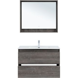 Тумба под раковину Aquanet Милан 336375 100 см дуб рошелье