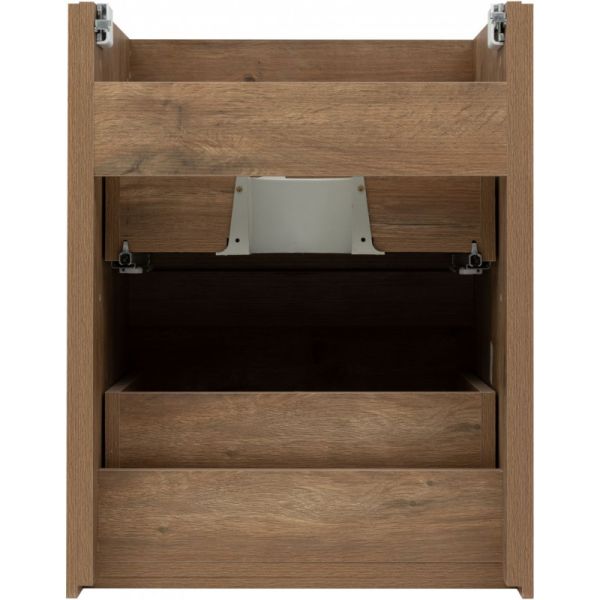 Тумба под раковину Aquanet Милан 336376 50 см дуб рустикальный